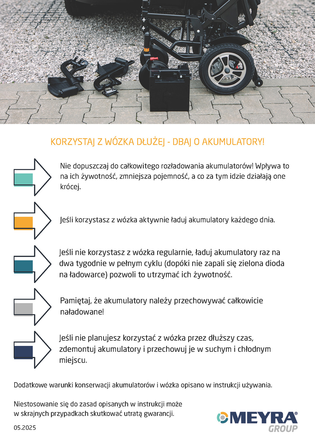 Dbaj o akumulatory użytkownik